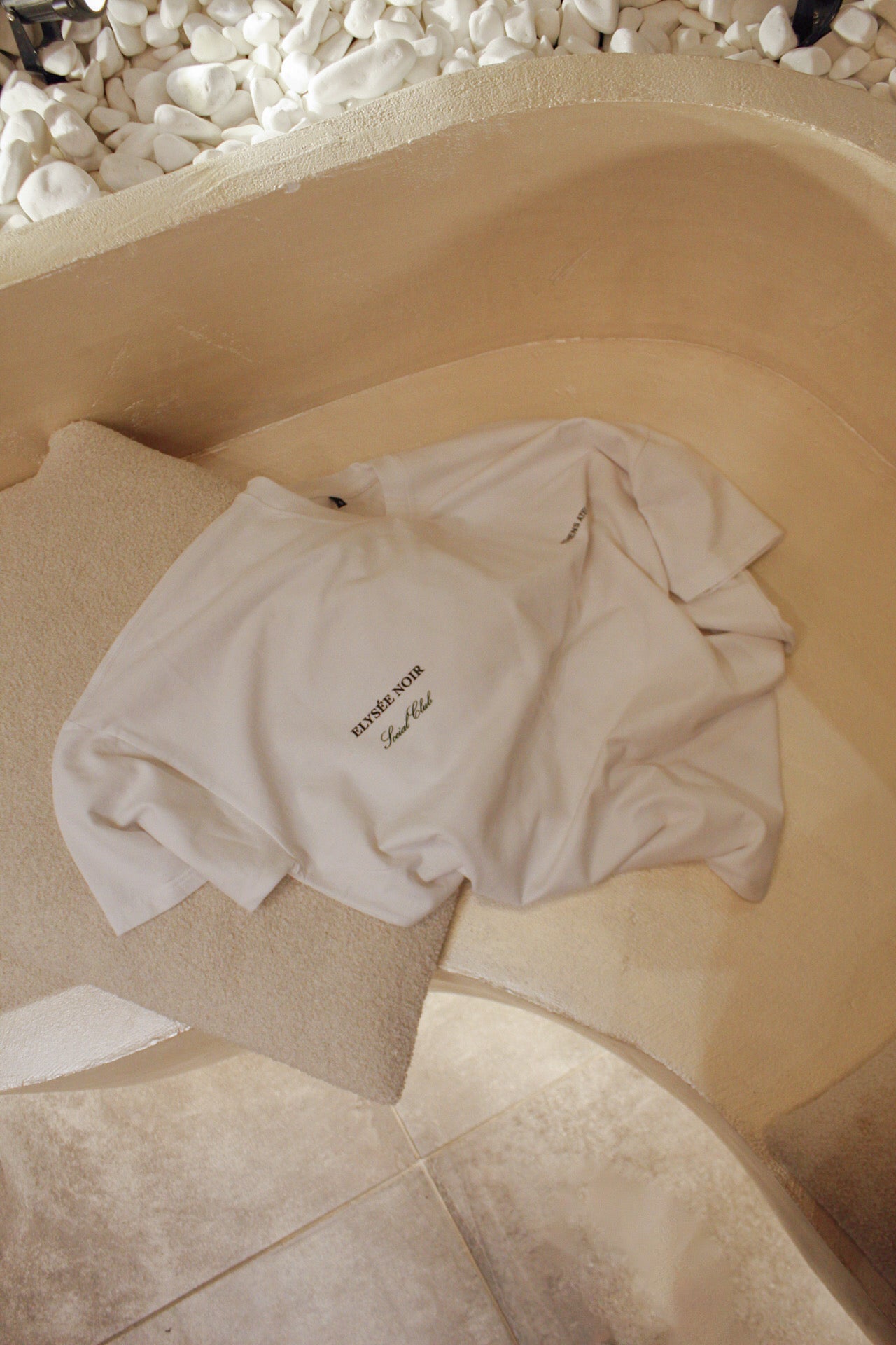 Oversized T-shirt White & Green